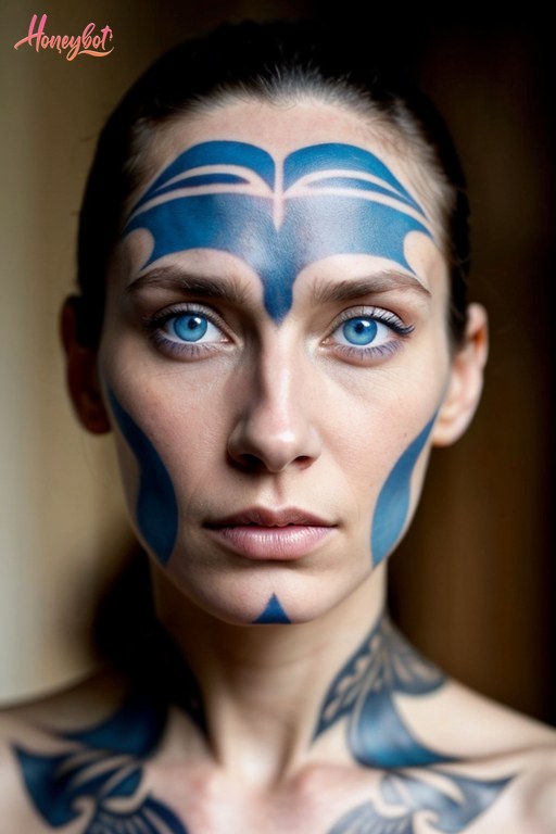 Tattooed AI Girlfriend