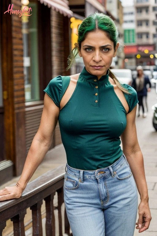 AI-generated girlfriend image