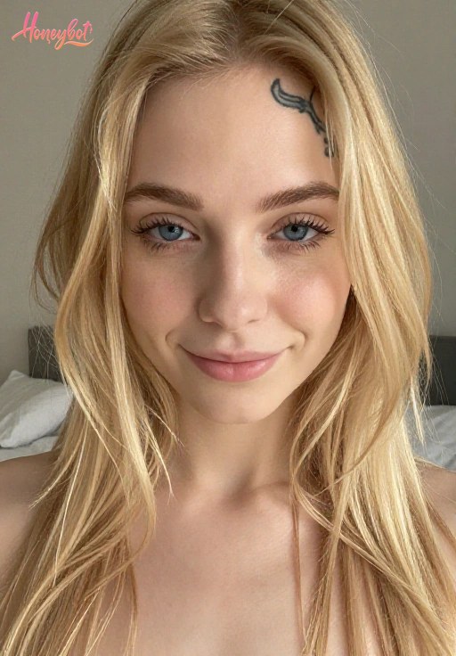 Blonde Tattooed AI Girlfriend