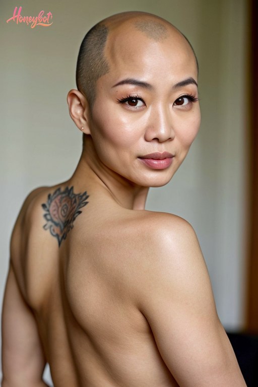 Asian Tattooed AI Girlfriend