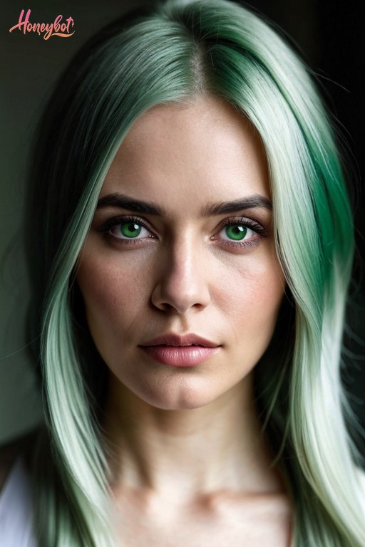 AI-generated girlfriend image